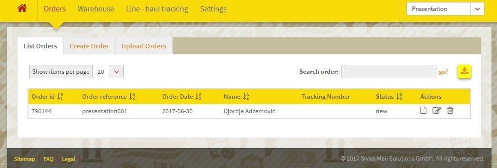 Take a Look Inside Our EasyCommerce Platform! - Swiss Mail Solutions